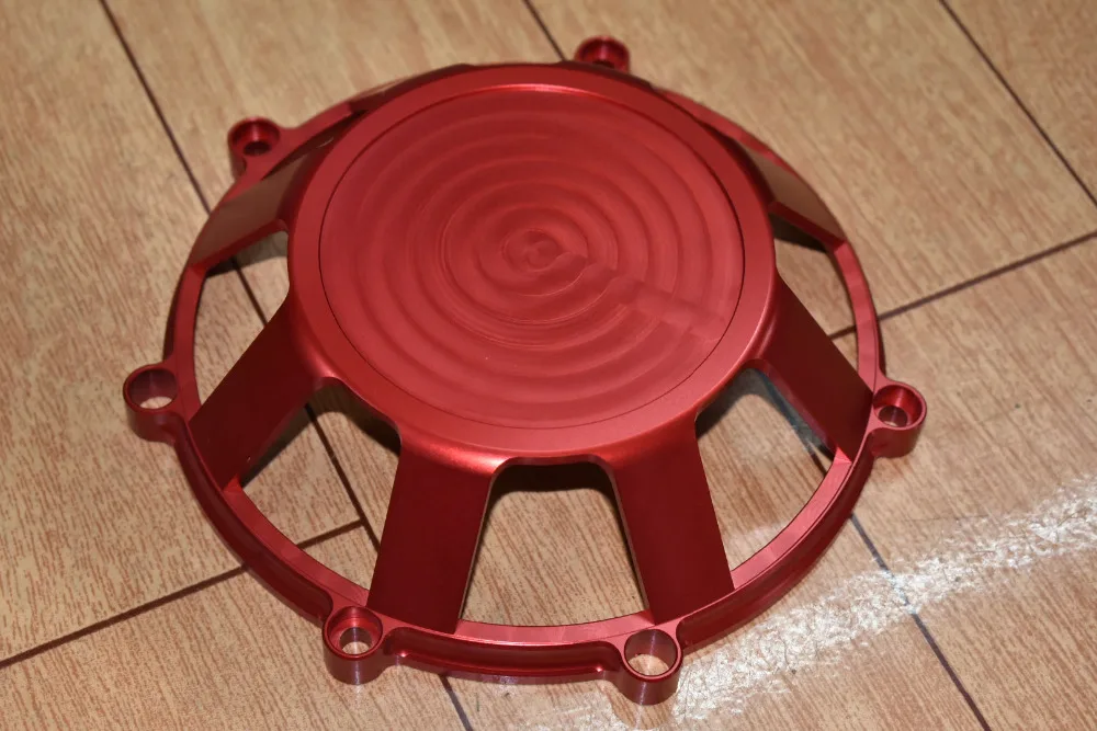 Алюминиевая крышка сцепления CNC для мотоциклов с сухой крышкой не углеродная