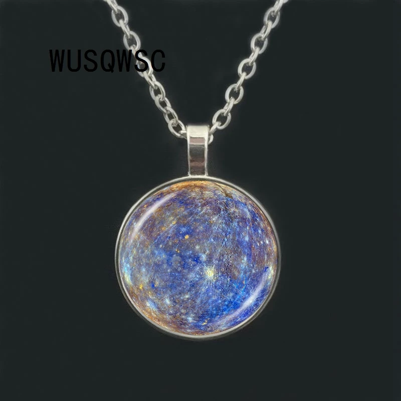 8 планет Солнечной системы ожерелье космическая подвеска ювелирные изделия