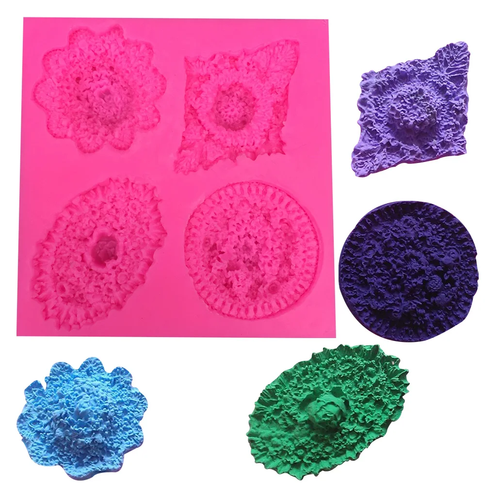 3D цветы кружево свадебный торт инструменты для украшения сделай сам выпечка