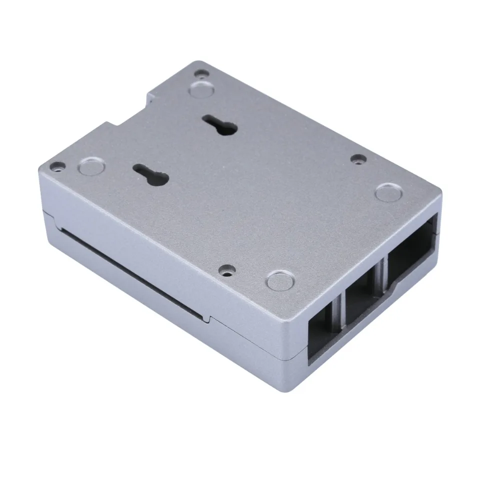 Raspberry Pi 3 Model B + алюминиевый черный серебристый чехол RPI 3B Plus металлический корпус