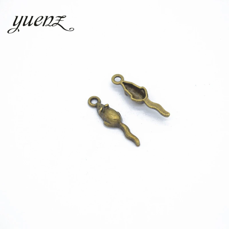 YuenZ 30 шт крысы шармы античный серебряный цвет кулон подходит для браслетов
