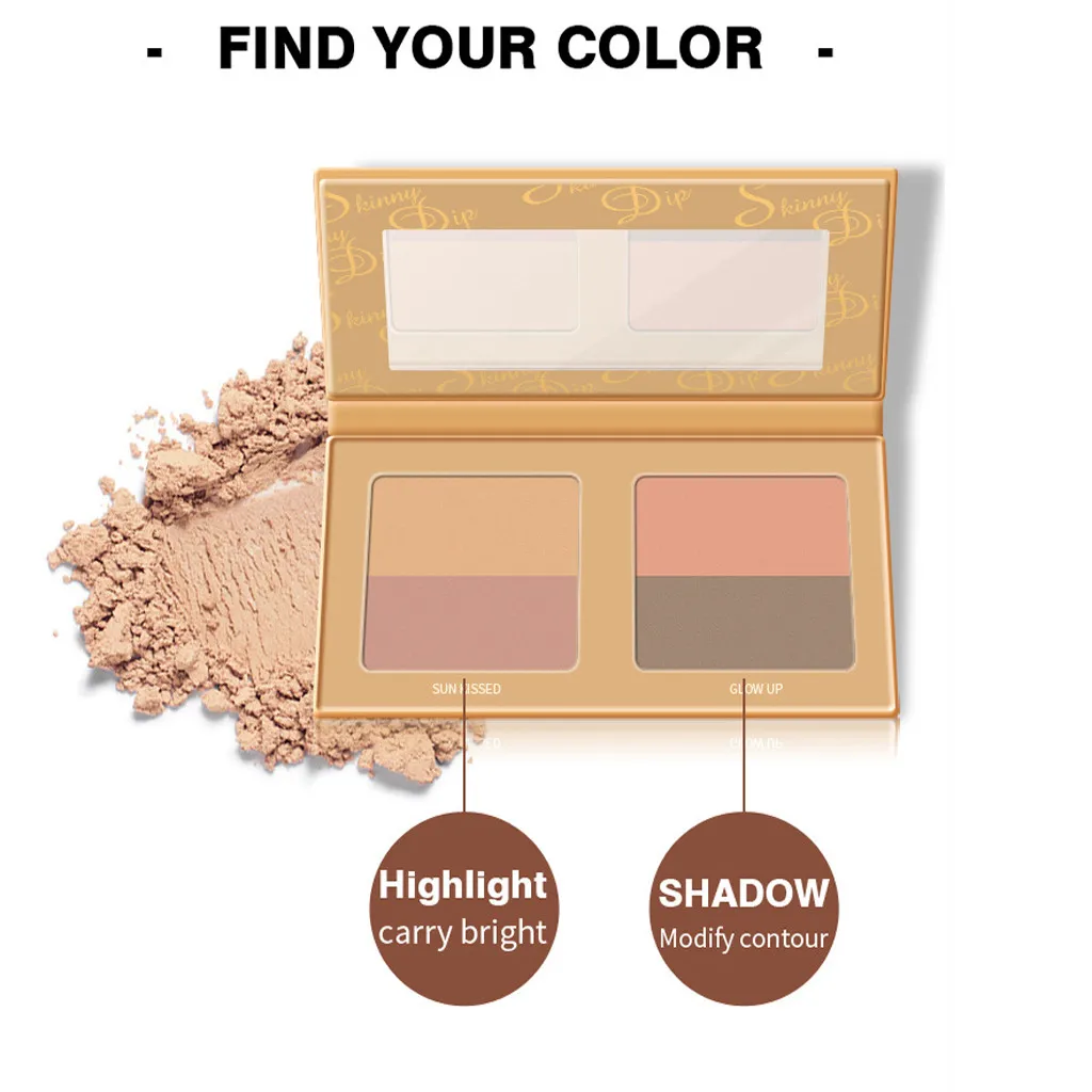 Макияж тени для век 18 цветов диск жемчужный свет матовый подходит начинающих