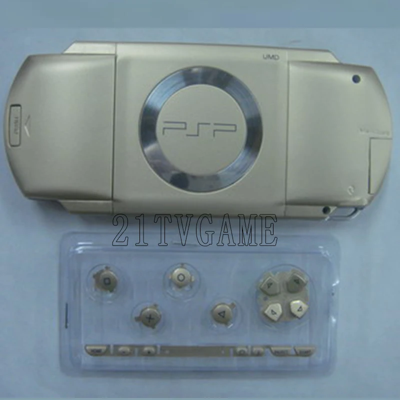 6 цветов для psp 1000 psp 1000 полный корпус чехол Замена кнопки наборы