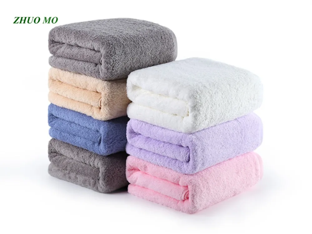 

Soft Cotton Bath BeachTowels Sheet Terry for Adult Blanket Quick Dry men women gift bathroom Shower home Antibacterial towels