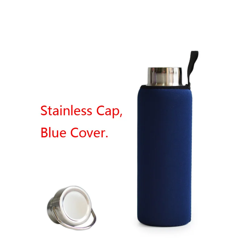 Stainless Cap Blue Hoshizora Премиум термос из нержавеющей стали Вакуумная Изолированная бутылка для воды для путешествий Кружка Термокружка стакан колба 600 мл 20 унций - Цвет: Stainless Cap Blue