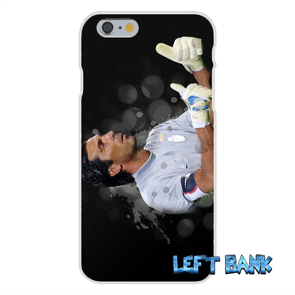 Мягкий силиконовый прозрачный чехол из ТПУ для iPhone 4 4S 5 5S 5C SE 6 6S 7 Plus Gianluigi Buffon |