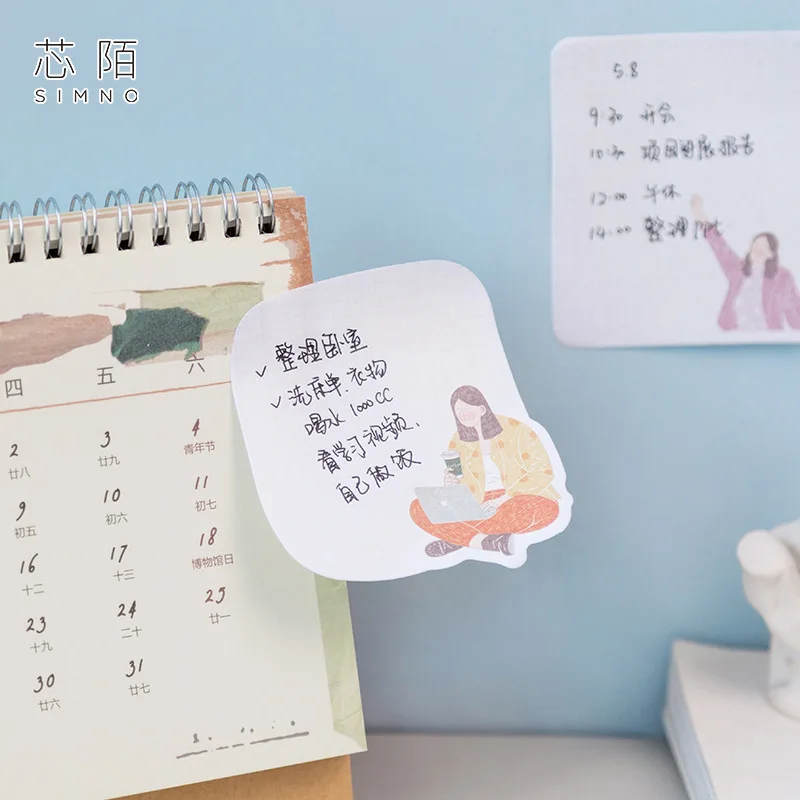 На рабочем месте знатные серии Самоклеящиеся N Times блокнот для заметок Sticky Notes Schedule Planner To Do List Agenda канцелярские товары