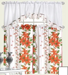 3 шт. в комплекте имитация льняной ткани Рождественский дизайн кухонные