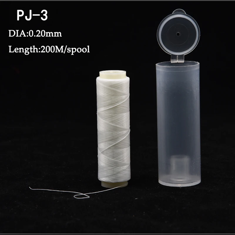 10pcs/lot PJ1/2/3/4/5 Bait Elastic Invisible fishing bait fishing line Sea Fishing Accessories