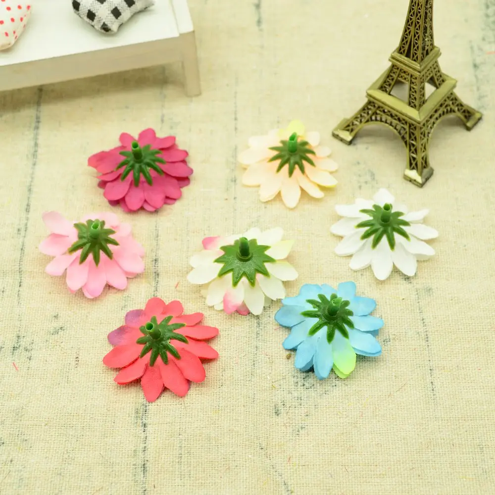 10 шт. Маргаритка из шелка для тычинки подарки творчества Рождественское