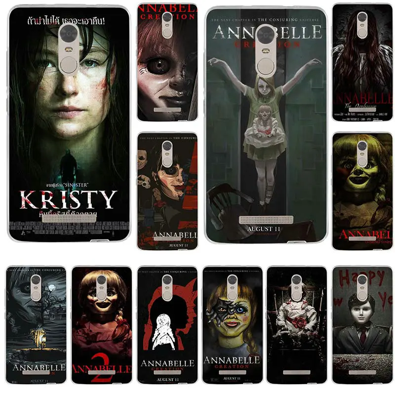 Ужас Annabelle создания мягкой ТПУ мобильный силиконовый чехол для телефона Xiaomi Redmi Mi