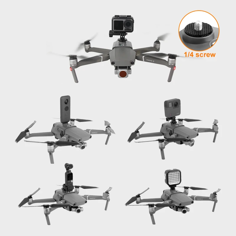 Расширительный комплект держатель для камеры крепление DJI MAVIC 2 Drone OSMO POCKET/Action GOPRO