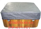 Крышка для горячей ванны и крышка для спа-ванны сумка 2070x2070x300 мм (6,8 футов x 8,7 футов x 12 дюймов) может быть изменена форма и размер