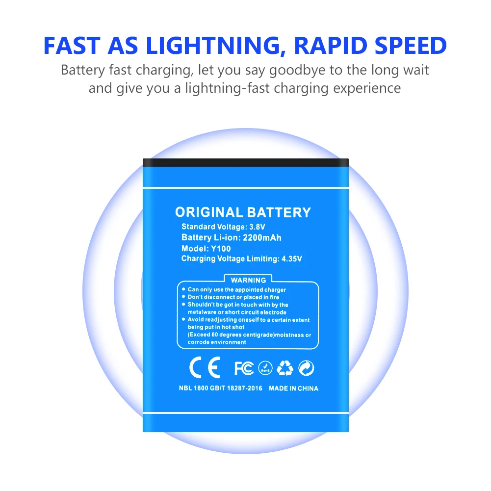 3 8 V 2200mAh литиевая батарея перезаряжаемая мобильный телефон замена сотового Для