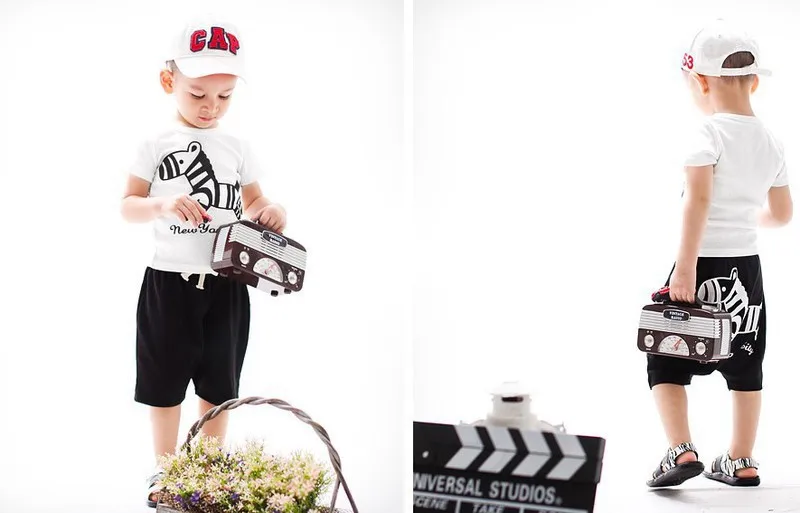 Летняя стильная одежда для маленьких мальчиков модная детская Roupas Infantis Menino