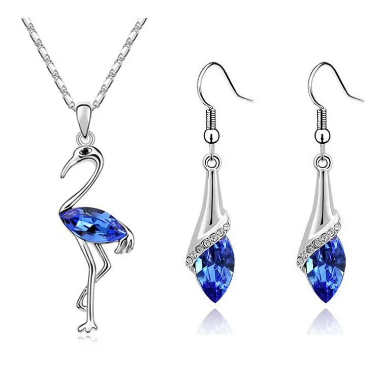 Новинка 2014 романтические Помолвочные милые животные Лебедь ювелирные наборы