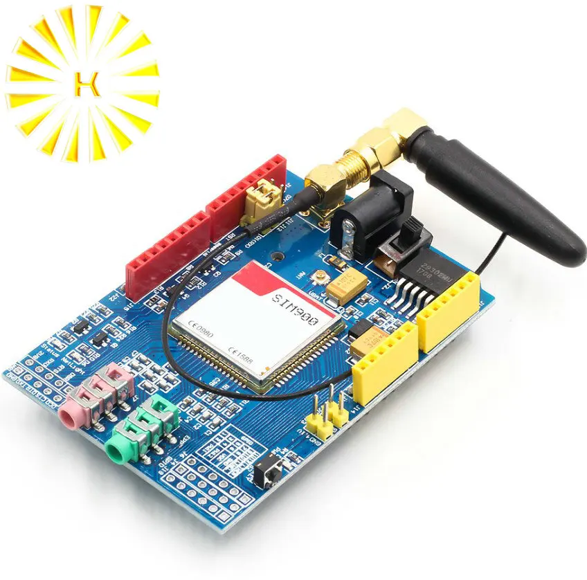 SIM900 850/900/1800/1900 MHz GPRS/GSM модуль модуля для Arduino|Интегральные схемы| |