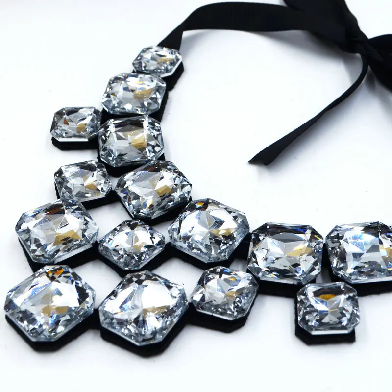 Новинка 2018 яркое женское ожерелье чокер с лентой ожерелье|jewelry for women|crystal