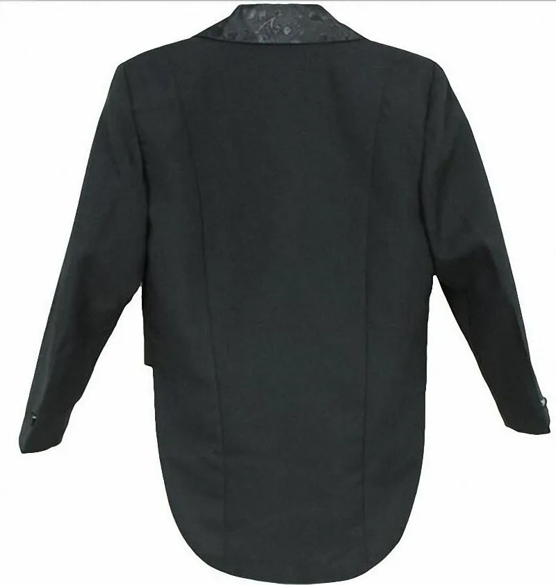 Весна Осень 2018 костюмы для мальчиков на свадьбу детские выпускной черные/белые