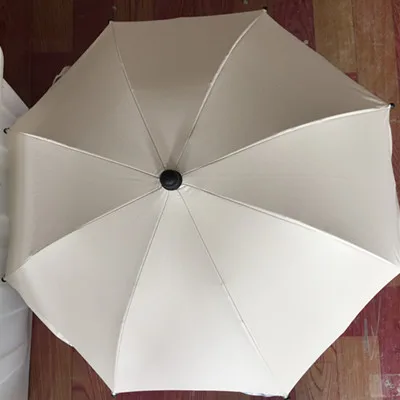 Baaobaab TCYS Baby Stroller Umbrella Also Sun Visor Sun Shade Cover for Stroller Accessories Car Seat Multifunction Cap Sun Hood - Цвет: Бежевый