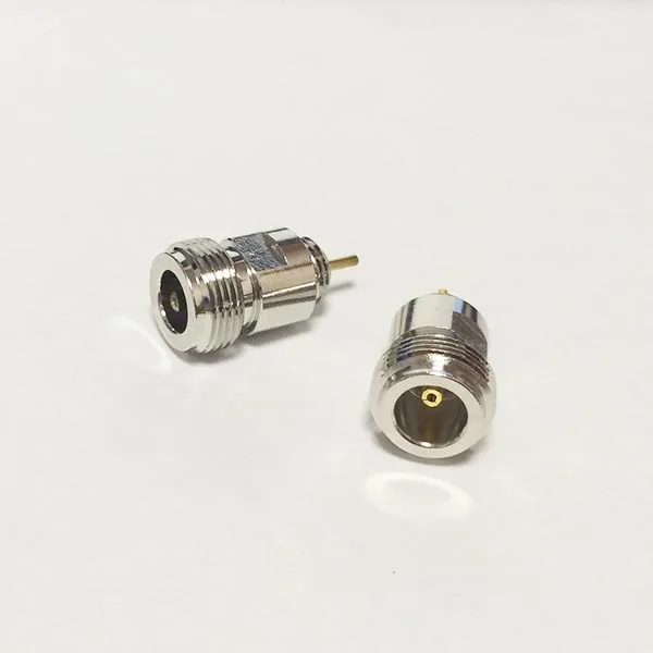 1 шт. новый N гнездовой разъем RF коаксиальный адаптер Коннектор паяльный столб