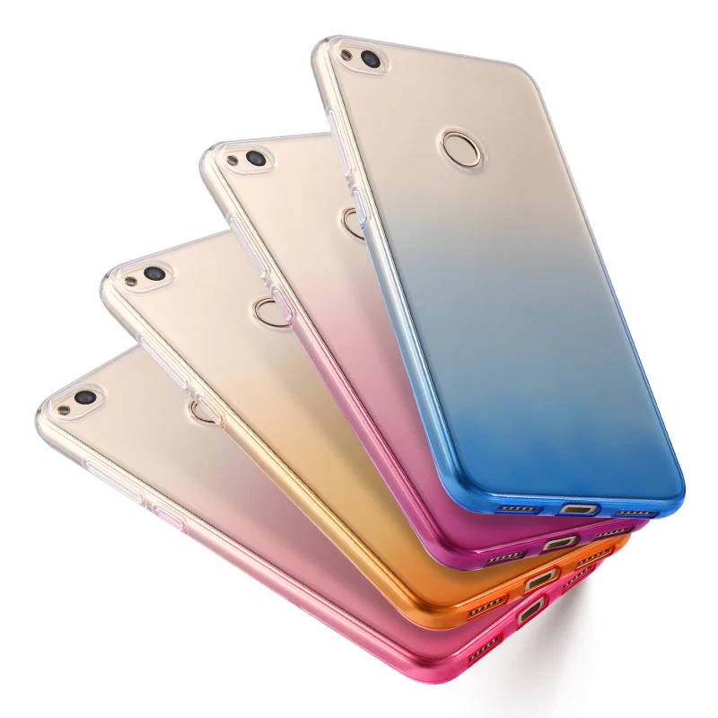 Ультратонкий Прозрачный мягкий чехол из ТПУ для Huawei Y6 2017 дюйма фотография 6 MYA