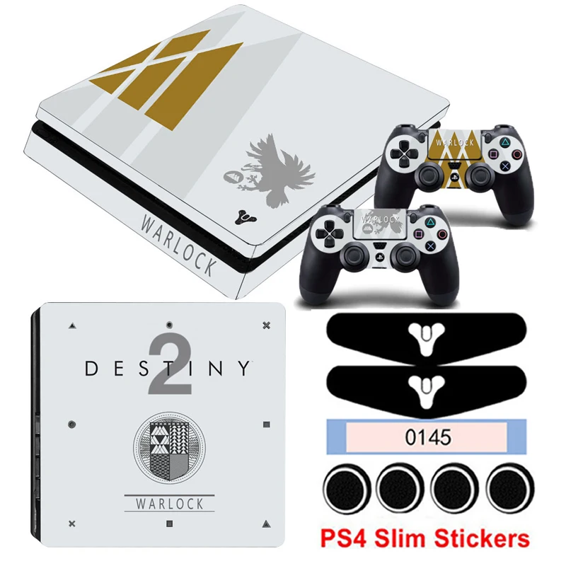 Тонкая наклейка для PS4 игры Destiny 2 s Playstation 4 Slim виниловые наклейки консоли и