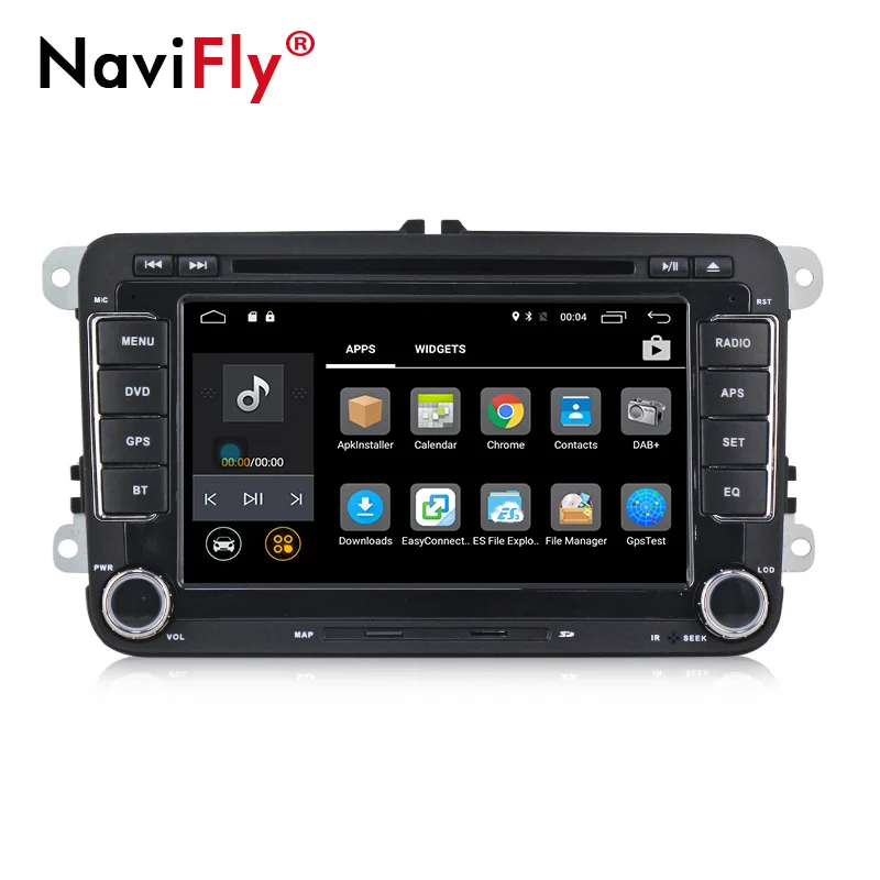 Бесплатная доставка 1024*600 Android8.1 2G ram Автомобильная магнитола для VW GOLF POLO TOURAN MK5 MK6