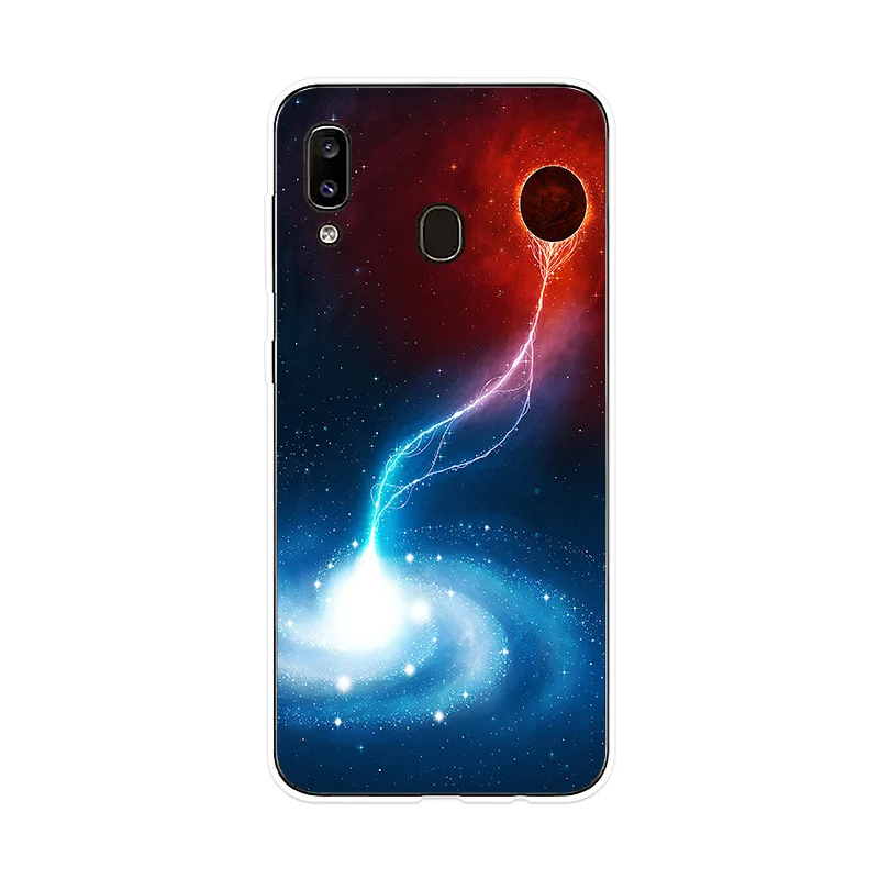 Чехол для телефона Samsung Galaxy A10 A20 A20e A30 A40 A50 A60 A70 A80 A90 чехол Вселенная Млечный путь M10