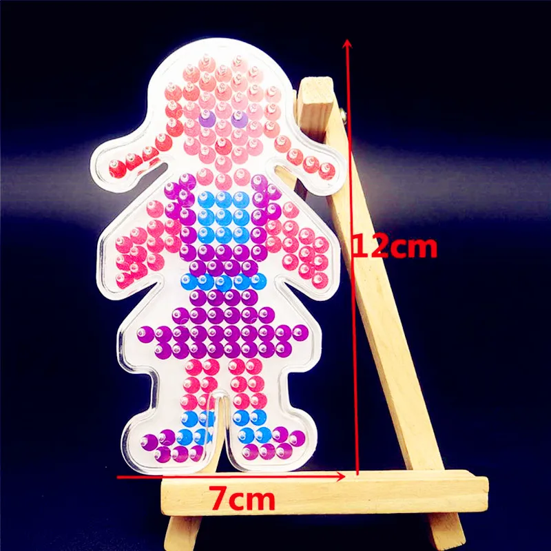 1 шт. шаблоны для глажки пазлов и клеточных досок белые пластиковые пинцеты 5 мм Hama