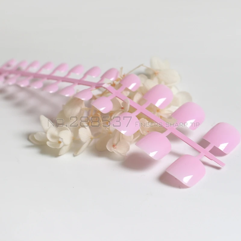 Искусственные конфетные наклейки для ногтей 24 шт. натуральные акриловые