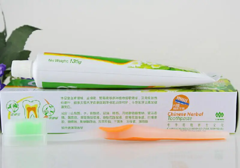 2 коробки китайская травяная зубная паста Orecare новый продукт мята|Зубная паста| |