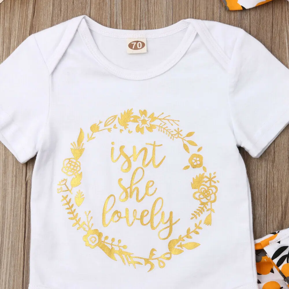 3 шт. Детский комбинезон с цветочным принтом | Мать и ребенок