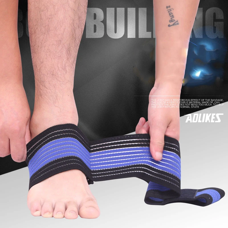 Защитная повязка на лодыжку для мужчин и женщин эластичный бандаж стабилизатор