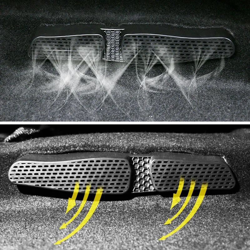 AX для VW T-ROC TRoc 2017-2019 напольный подогреватель воздуха под сиденьем наклейка на