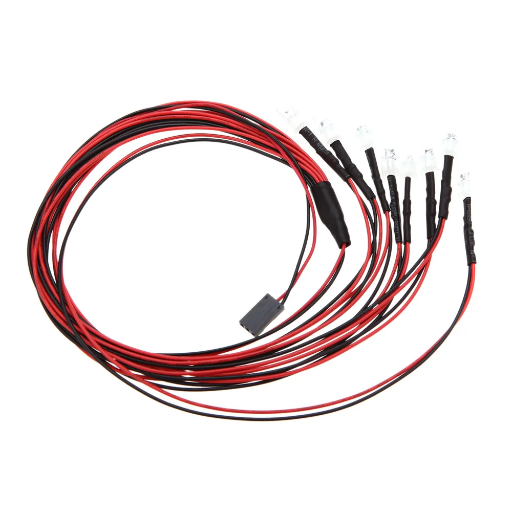 Обновленные детсветильник для радиоуправляемых автомобилей GoolRC 8 светодиодов 5