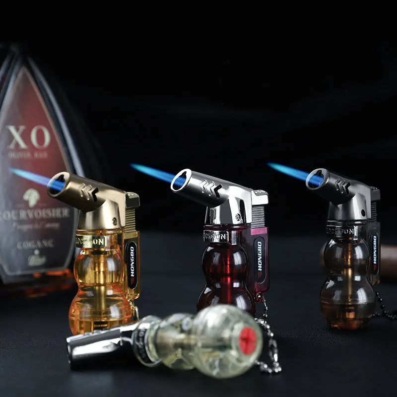 Маленькая и портативная газовая зажигалка пистолет распылитель ветрозащитная