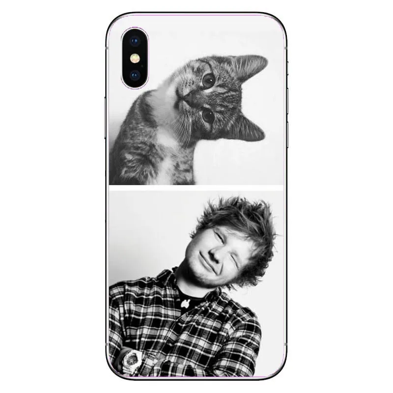 Жесткий чехол Ed Sheeran для iPhone8Plus 8 7 Plus 6 6S XS XR XSMAX 5S SE Edward Christopher | Мобильные телефоны и