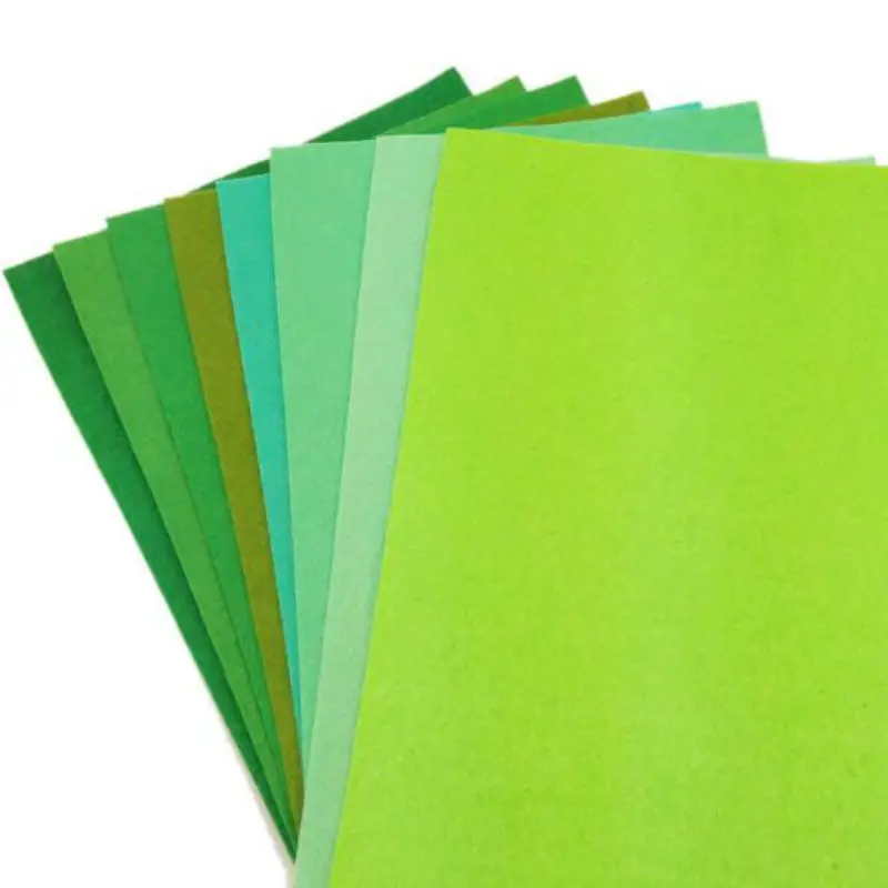 8colors Толщина 1 мм, 20X30 см; 40 Цвета Комплект Высокое качество полиэстер войлочная ткань в стиле пэтчворк Швейные Ремесло ткань Материал шерстяного фетра Ши ремесло - Цвет: 8colors