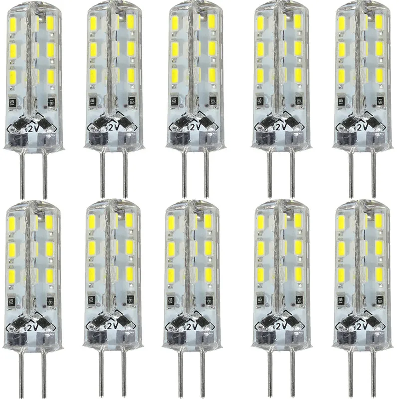 Светодиодный мини светильник Smuxi G4 10 шт. 3 Вт 12 в перем. Тока SMD3014|g4 led lamp|led lamp 3wled |