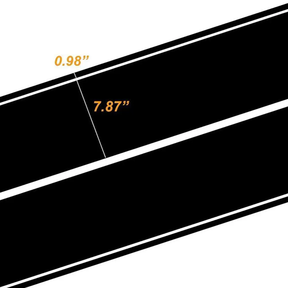 

New High Quality Universal Car Creative Sticker Double Tension Stripe Pattern Vinyl Applique Car Hood Car Sticker