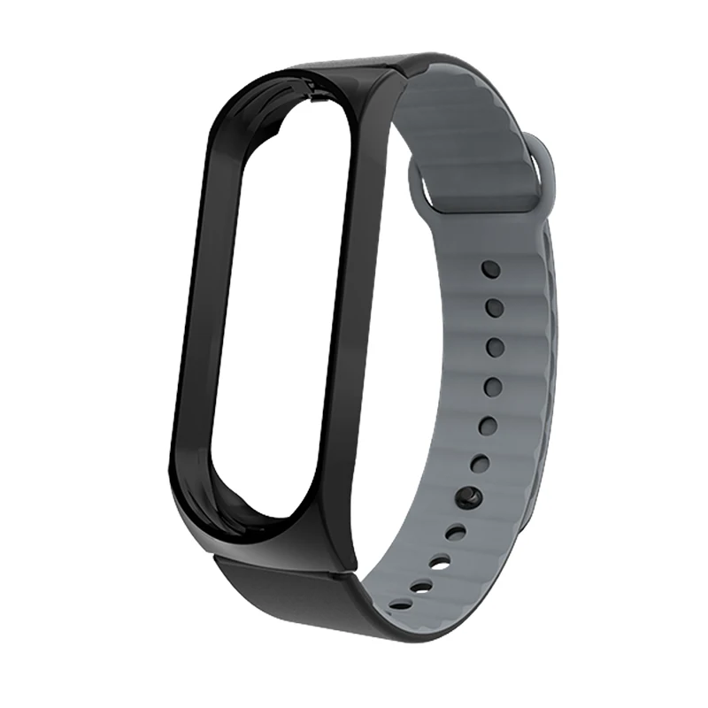 Mi Band 4 ремешок спортивный силиконовый браслет на запястье mi band 3 ремешок металлический чехол Замена mi Band 4 браслет для Xiaomi mi ремешок 3