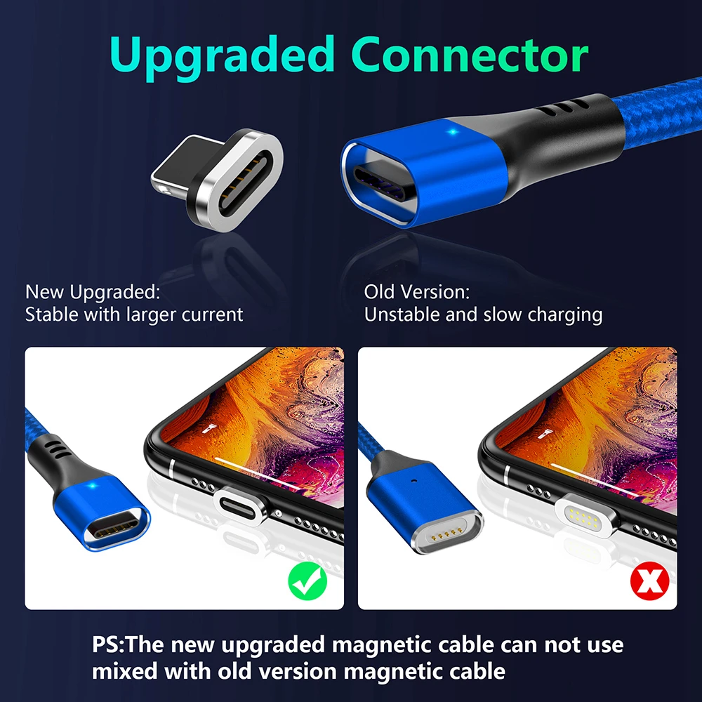 Магнитный кабель MANTIS 3A для iPhone Xs Max Xr X 8 7 6 6s 5 5S Se Ipad Mini USB кабель Быстрая зарядка 3,0 провод для быстрого заряда шнур