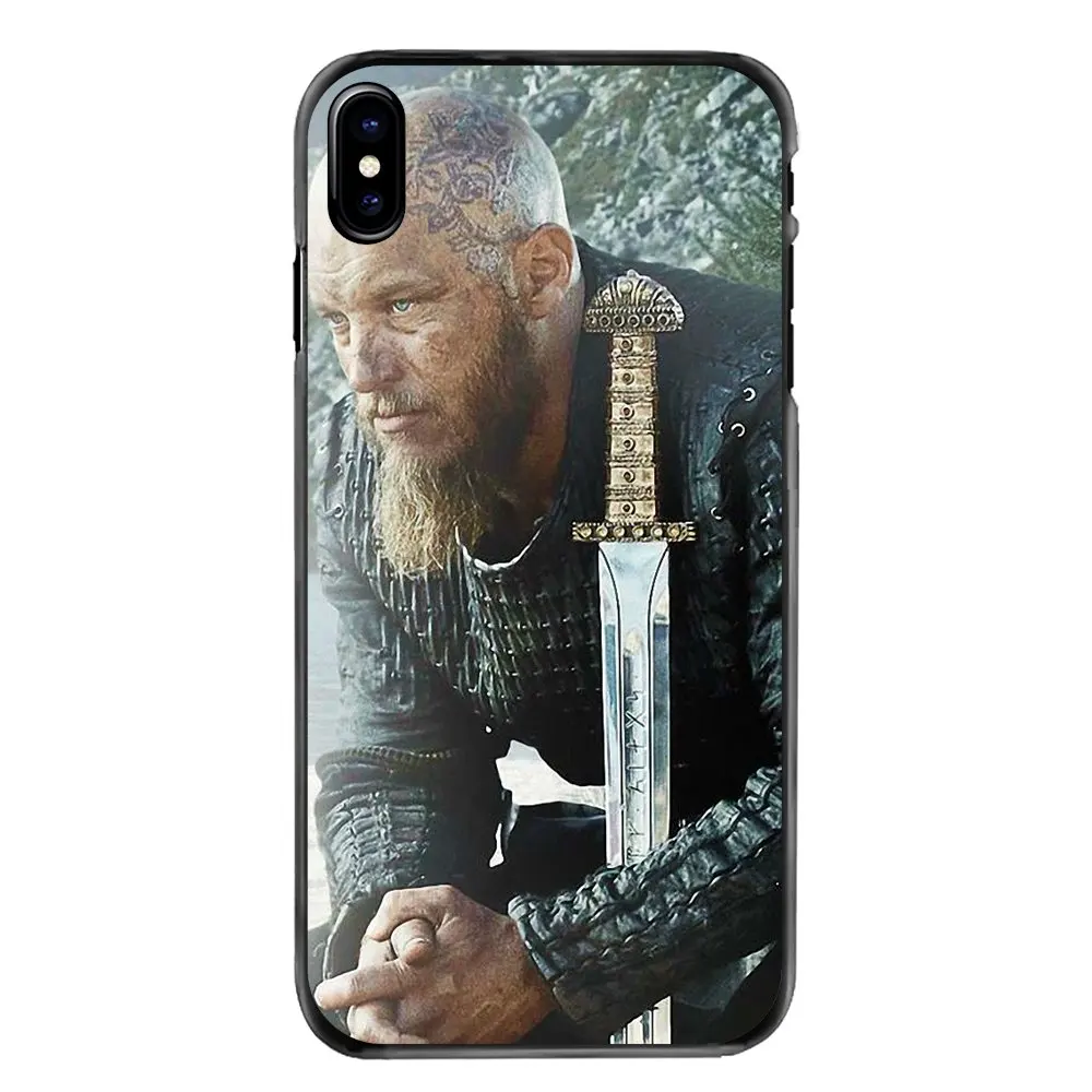 Covers TV Series Ragnar Lothbrok Vikings Poster Print For Huawei P7 P8 P9 P10 Lite Plus 2017 2016 Honor 5C 6 4X 5X Mate 8 7 9 |