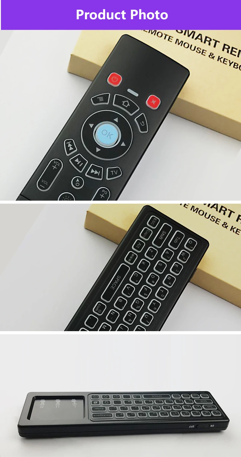 2,4G Fly Air mouse Клавиатура мини беспроводные клавиатуры и тачпад пульт дистанционного управления для Smart tv Android tv Box PC Xgimi H1 проектор