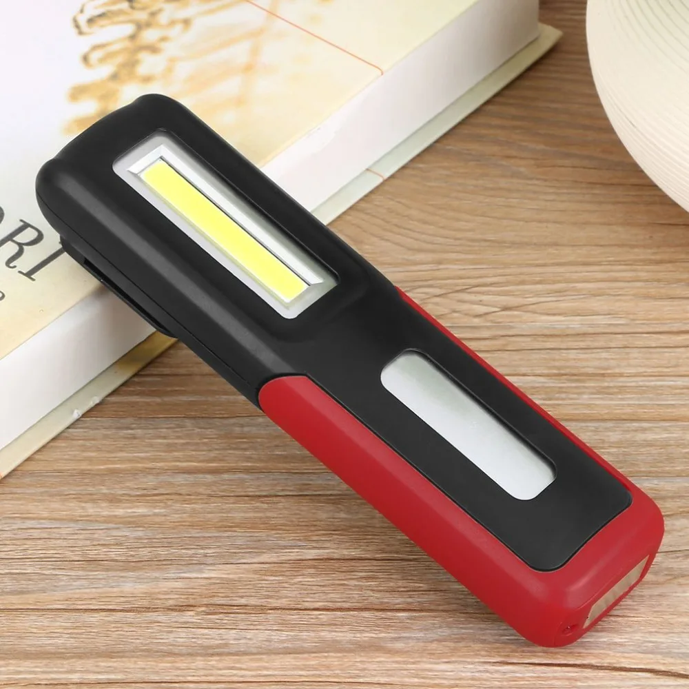 Перезаряжаемый COB рабочий светильник USB зарядка ESEN99 емкость батареи может быть отображена сильный магнит COB светильник для дома, кемпинга, улицы