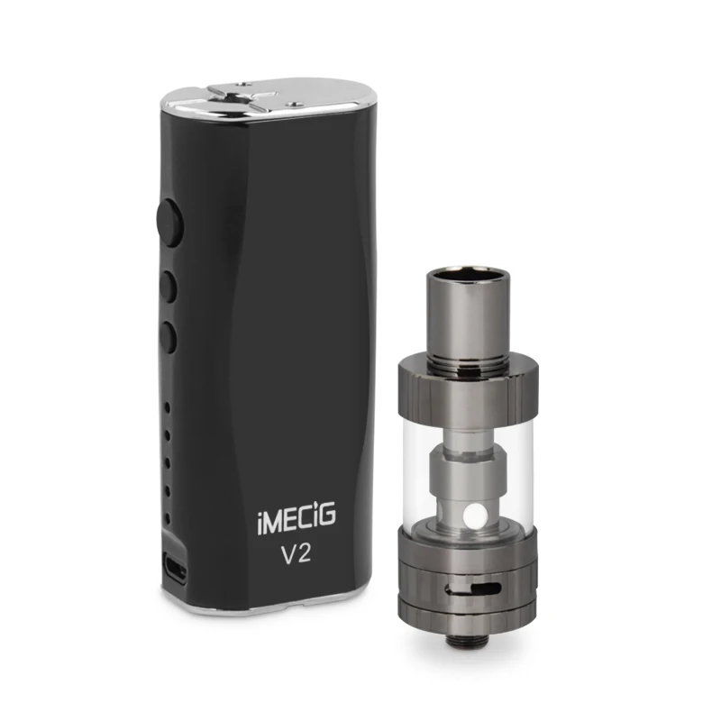 Imecig V2 черный электронная сигарета комплект 50 Вт коробка VAPE mod ручки вапоризатора 2