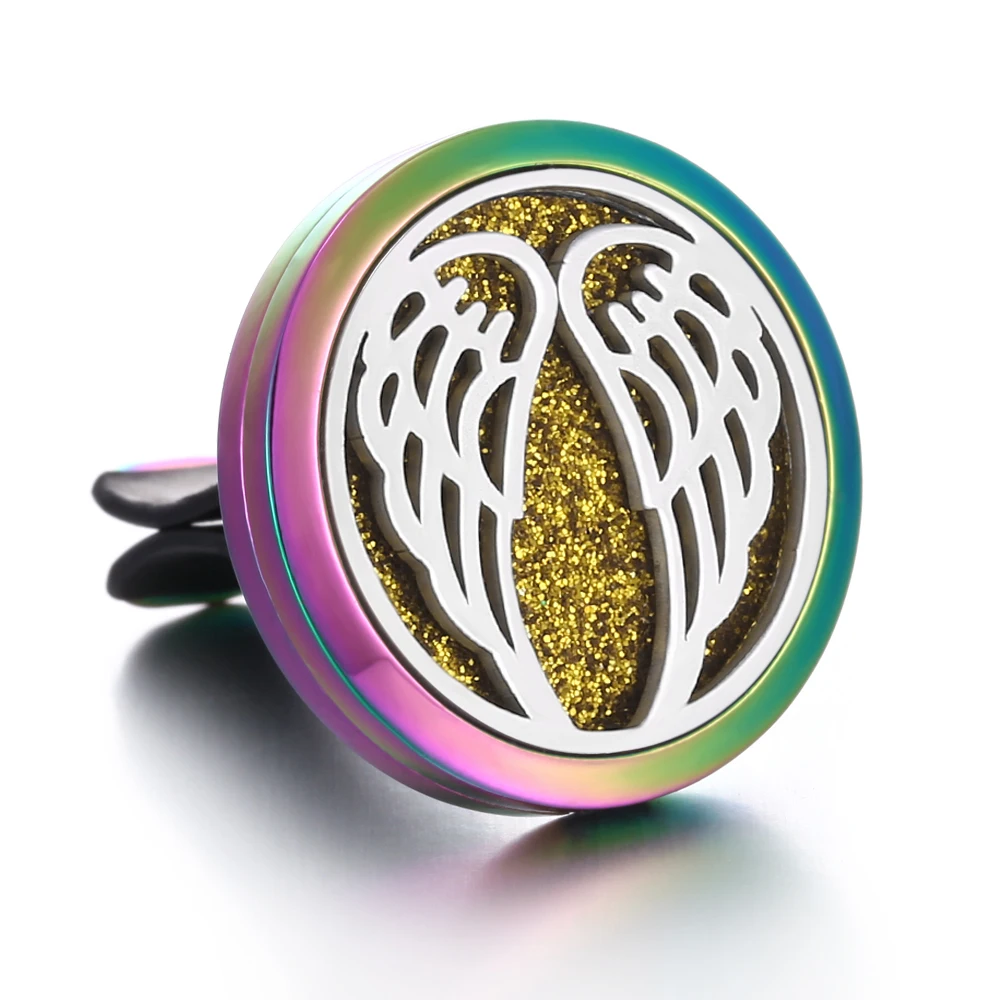 3 Aromatherapy Jewelry Car Air Freshener Tree of Life Paw Magnetic Essential Oil Diffuser Vent Clip Aromatherapy Perfume Locket - Окраска металла: 3