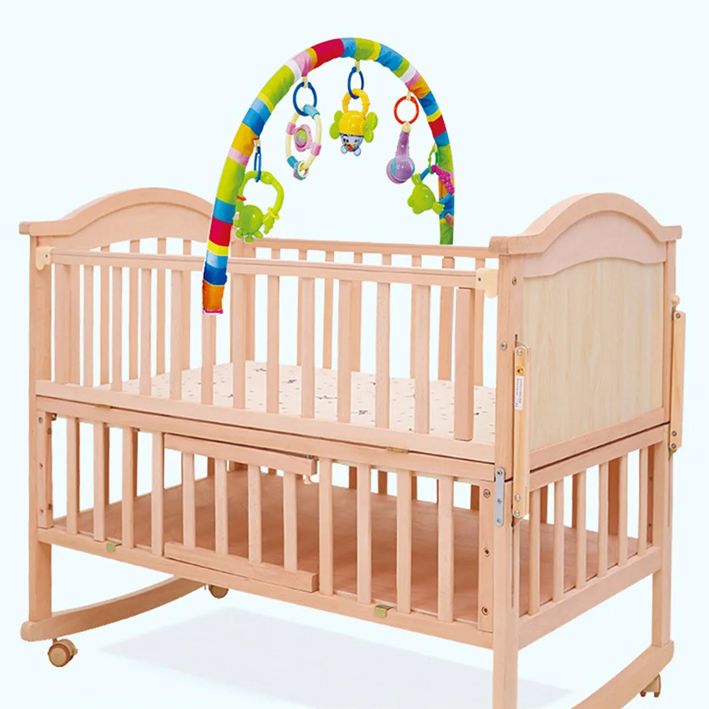 Baby Hanging Bell Stroller Toys Cot Winding Cradle Play Bed Pendant Rattles Mobile Detachable | Игрушки и хобби
