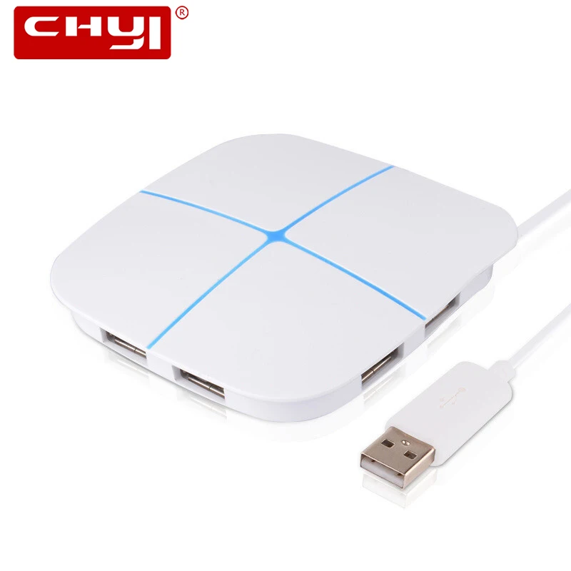 USB 2 0 мульти концентратор 6 портовый разветвитель адаптер с кардридером для SD/TF